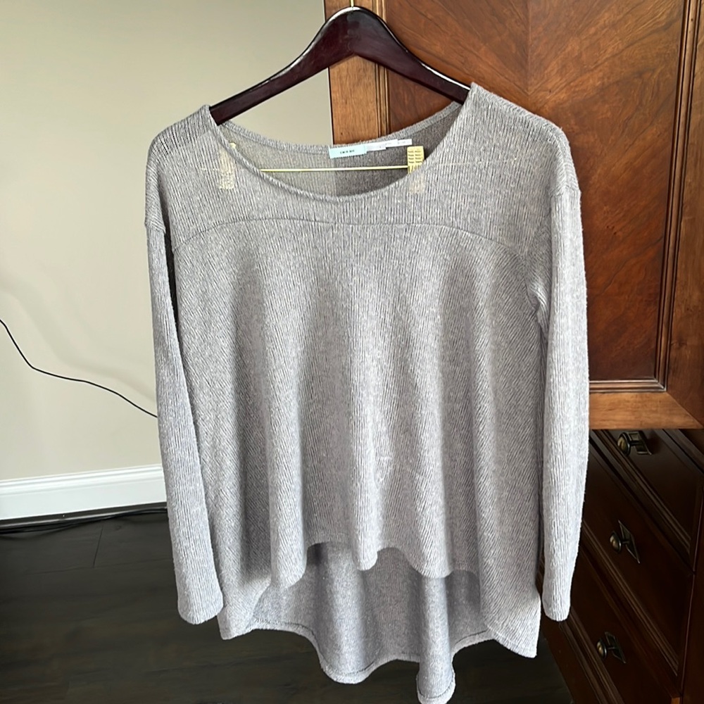 Free people kimchi blue brand long Flowy boho sweater brown size small